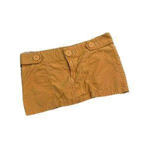 Hollister Mini Skirt Junior sz 9 Tangerine color